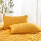 Hôtel 100% coton brodé couverture couette lit ensemble 4 pièces avec 40 chiffre de tissu