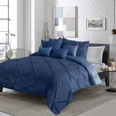 Fabrique en microfibre Densité de lit de confort Ensemble de 4 pièces de lit de luxe