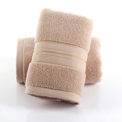 Modèle rayé 100% coton épaississement serviettes absorbante douce pour la peau, séchage rapide
