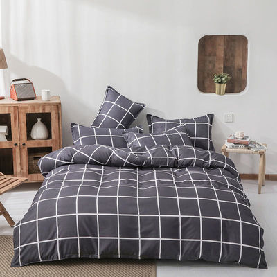 Tissu en polyester 4 pièces Lit ensemble pour 1,2m Lit Blanc Lit d'hôtel cinq étoiles