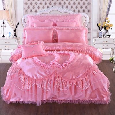 Style moderne 100% coton biologique Couverture pour la maison Ensembles de draps pour la maison Comfort Lit 8 pièces Ensemble de couverture de lit Sac en PVC