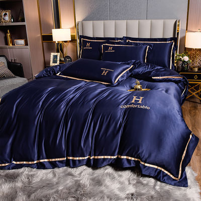 Couchette en polyester brodée sur mesure pour la fin chambre de luxe de style moderne