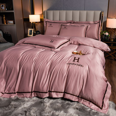Couchette en polyester brodée sur mesure pour la fin chambre de luxe de style moderne