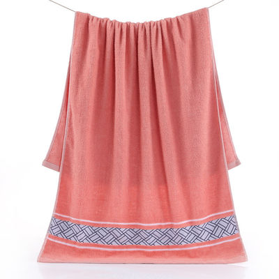 Conception personnalisée serviette de bain supportée tout coton absorbant unisexe taille