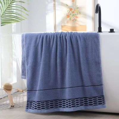 Coton pur couleur foncée serviette de bain absorbant séchage rapide Parfait pour le ménage