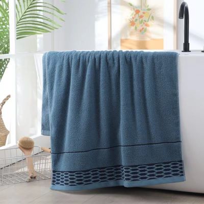 Coton pur couleur foncée serviette de bain absorbant séchage rapide Parfait pour le ménage