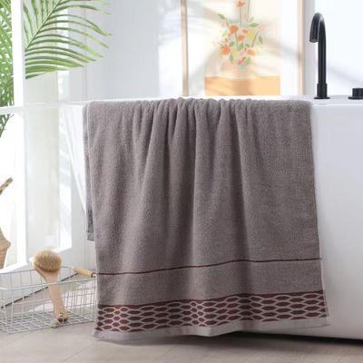 Coton pur couleur foncée serviette de bain absorbant séchage rapide Parfait pour le ménage