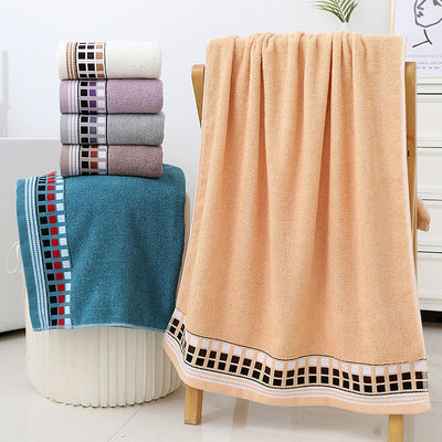 Large tout coton serviette séchage rapide écologique et haute absorption d'eau pour les adultes