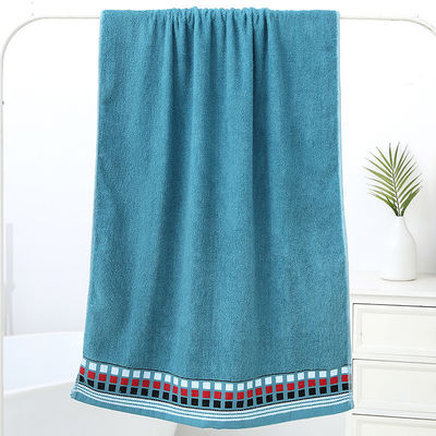Large tout coton serviette séchage rapide écologique et haute absorption d'eau pour les adultes