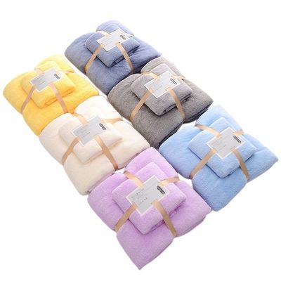 Accueil Densité de l'auberge de jeunesse Coral Velvet Toilet de bain Ensemble Doux et absorbant avec dentelle simple