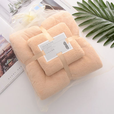 Accueil Densité de l'auberge de jeunesse Coral Velvet Toilet de bain Ensemble Doux et absorbant avec dentelle simple