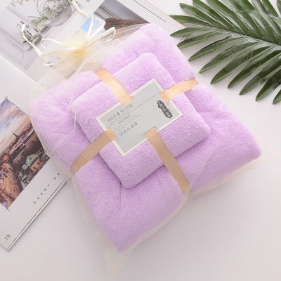 Accueil Densité de l'auberge de jeunesse Coral Velvet Toilet de bain Ensemble Doux et absorbant avec dentelle simple