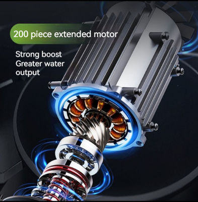 Outil de lavage de voiture à haute pression portable Pompe de nettoyage intelligente de grande capacité