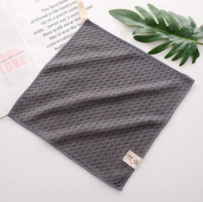 100% coton serviette à main absorbant et à rayures durables pour la peau sensible