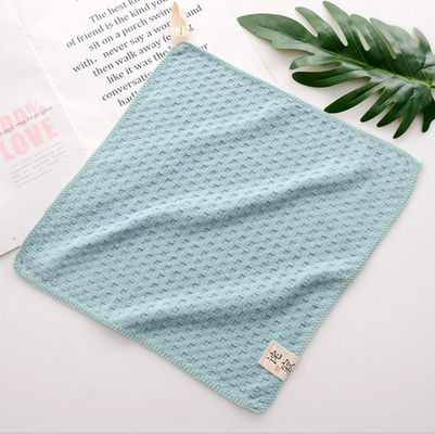 100% coton serviette à main absorbant et à rayures durables pour la peau sensible