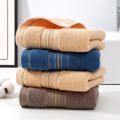 Ensemble de serviettes de bain en coton blanc Logo personnalisé Hôtel piscine Voyage serviette haute qualité pour tous les âges