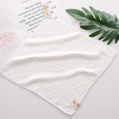 100% coton serviette à main absorbant et à rayures durables pour la peau sensible