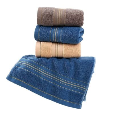Ensemble de serviettes de bain en coton blanc Logo personnalisé Hôtel piscine Voyage serviette haute qualité pour tous les âges