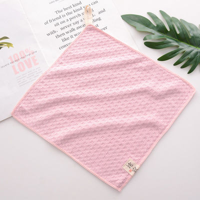 100% coton serviette à main absorbant et à rayures durables pour la peau sensible