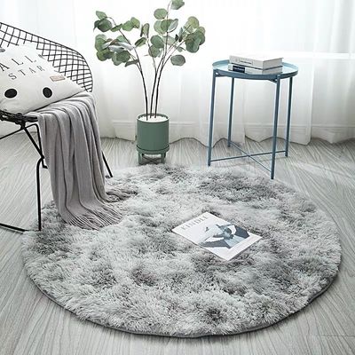 Maison Tissu en cercle doux pour les enfants Les filles Salle d'enfant Salle de séjour Animal motif d'impression