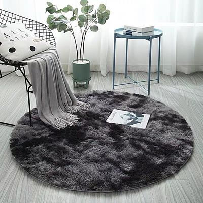 Maison Tissu en cercle doux pour les enfants Les filles Salle d'enfant Salle de séjour Animal motif d'impression