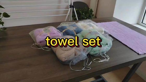300 GSM Fleece de corail ensemble de serviettes de bain pour la maison hôtel Spa de fabricants OEM