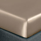 Couverture de lit en satin personnalisé, taille jumelle 2 PCS, couverture de lit plat avec conception tissée