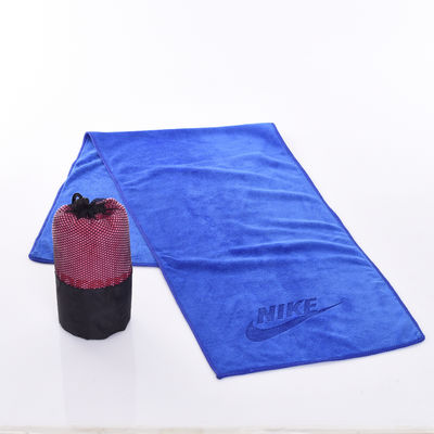 30*110cm Logo personnalisé serviette de gym en microfibre absorbant la sueur et séchant rapidement