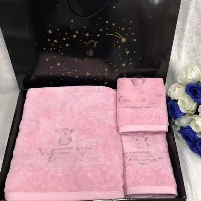 Pour la maison et l'hôtel 35*75cm 70*140cm Polyester Towel Set Toile de bain Pour la salle de bain de l'hôtel