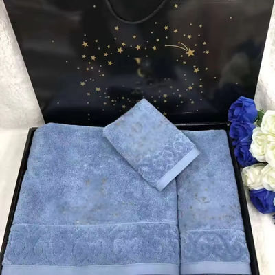 Pour la maison et l'hôtel 35*75cm 70*140cm Polyester Towel Set Toile de bain Pour la salle de bain de l'hôtel