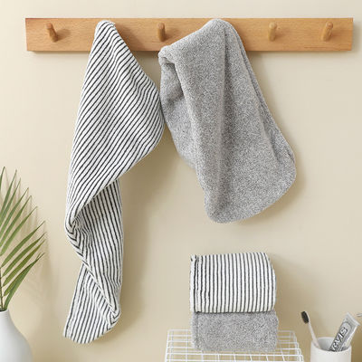 Capuchon pour cheveux secs doux et épais pour enfants tissé simple absorbant rapidement écologique