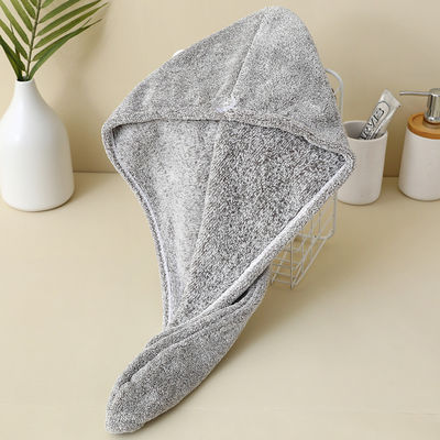 Capuchon pour cheveux secs doux et épais pour enfants tissé simple absorbant rapidement écologique