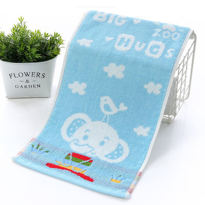 Logo personnalisé serviette en coton pour enfants pour ménage essuyer les mains à la maternelle