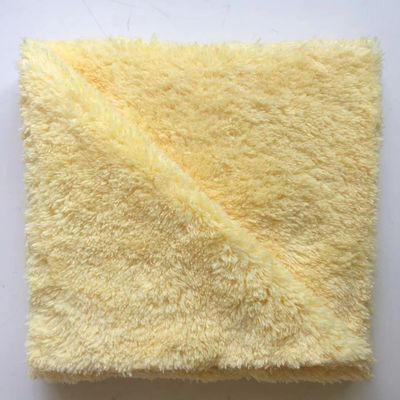 Tissu de nettoyage de voiture en microfibre pour avion 16 x 16 carré