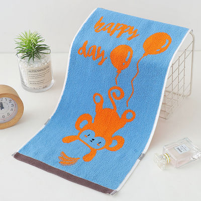 Logo personnalisé serviette en coton pour enfants pour ménage essuyer les mains à la maternelle