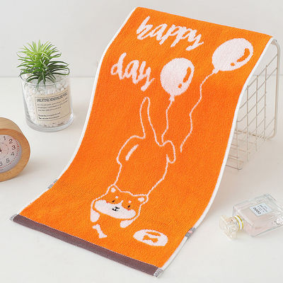 Logo personnalisé serviette en coton pour enfants pour ménage essuyer les mains à la maternelle