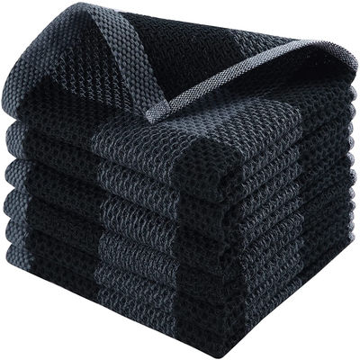 Des écharpes carrées en coton pur en couleur personnalisée 50g écharpes absorbant à carreaux