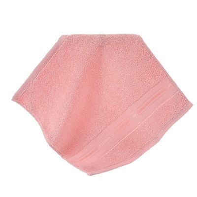 Améliorez votre expérience de spa du visage avec une serviette en coton de couleur solide de 34*34 cm