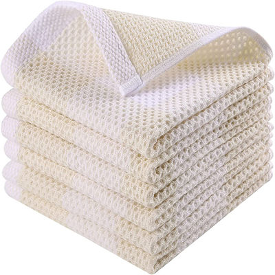 Des écharpes carrées en coton pur en couleur personnalisée 50g écharpes absorbant à carreaux