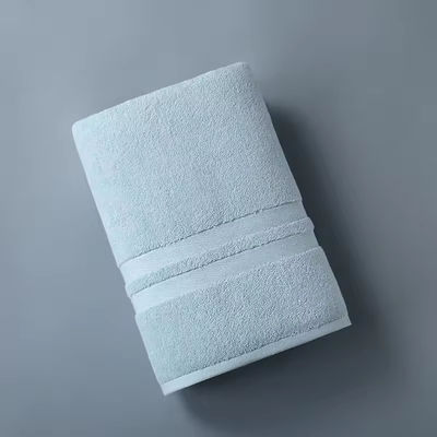 Ensemble de serviettes hypoallergéniques de couleur personnalisée 100% coton plus épais et absorbant doux