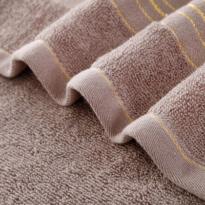 Couvercle d'entreprise en coton pur 32 segments en or en microfibre avec logo personnalisé