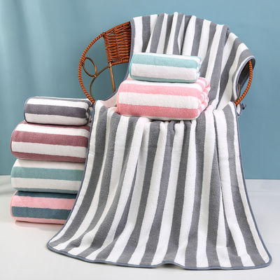 Adultes 100% coton épaissie corail velours serviette de plage pour la maison et le groupe d'âge