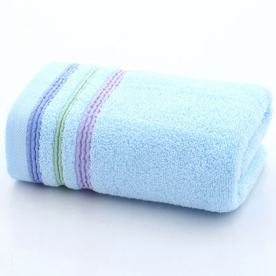 Ensemble de serviettes Dobby multicolores en coton 100% pour une expérience de bain douce et absorbante