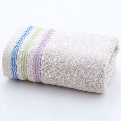 Ensemble de serviettes Dobby multicolores en coton 100% pour une expérience de bain douce et absorbante