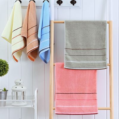 Groupe d'âge enfant Broderie en coton Tissu de lavage du visage doux pour l'absorption des serviettes ménagères