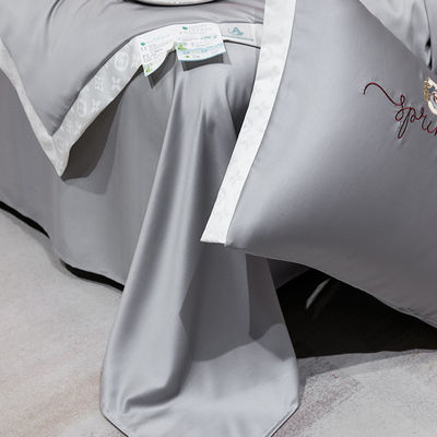 Couette d'été légère fournie de 4 feuilles de lit de luxe avec avantage au froid 2,5-3 kg