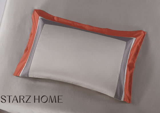 Ensemble de literie d'hôtel 100% coton 4 pièces draps plats et couverture de couette pour lit de grande taille