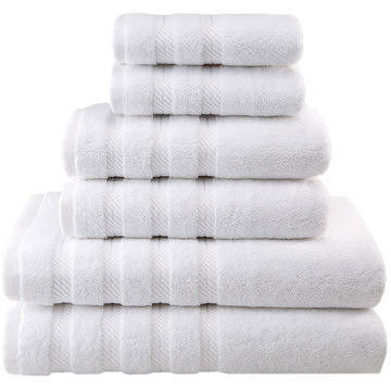 Ensemble de serviettes à haute absorption de 160 g avec un matériau en coton épais et super doux