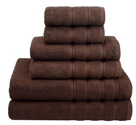 Ensemble de serviettes à haute absorption de 160 g avec un matériau en coton épais et super doux