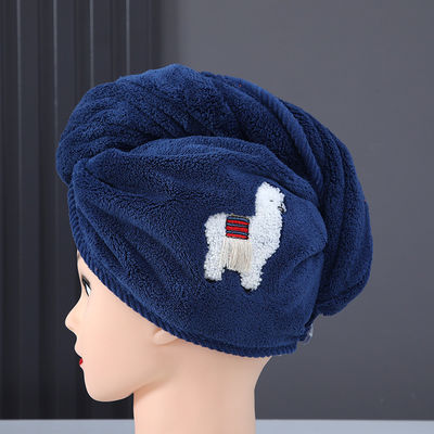 Capuchons pour cheveux secs tissés pour femmes Capuchons de douche à séchage rapide et épaissis avec serviettes absorbante